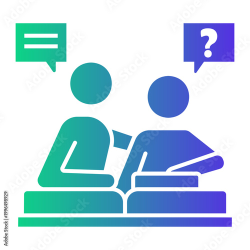 teacher Gradient icon