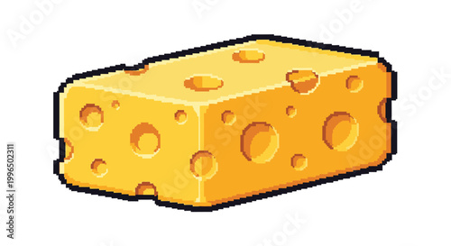 A block of Swiss cheese with many holes.