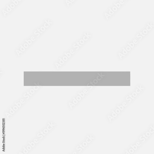 Clean Grey Horizontal Line on Light Gray Background