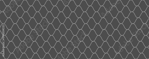 Net pattern. Rope net vector silhouette. Soccer, football, volleyball, tennis and tennis net pattern. Fisherman hunting net rope texture or pattern.