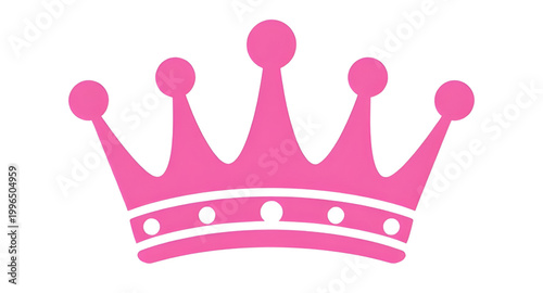 pink princess crown, royal tiara graphic, cute crown icon, decorative princess tiara, fairy tale crown, feminine royal design, queen crown illustration, elegant pink tiara, cartoon princess crown, gir