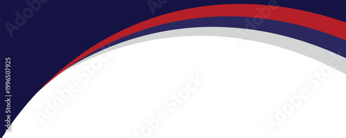 Abstract curved stripes red and blue racing background illustration eps 10