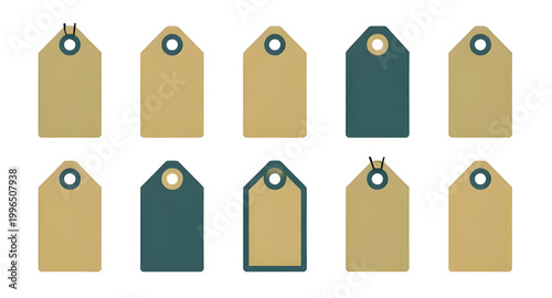 hang tag set, price tags, blank labels, colorful tags, product labeling, retail tags, branding labels, sale tag design, paper tag template, clothing tags, gift tags, tag with string, merchandise label