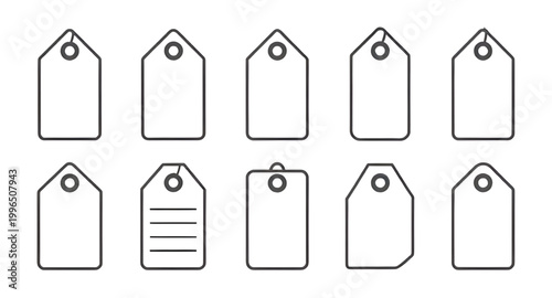 hang tag set, price tags, blank labels, colorful tags, product labeling, retail tags, branding labels, sale tag design, paper tag template, clothing tags, gift tags, tag with string, merchandise label