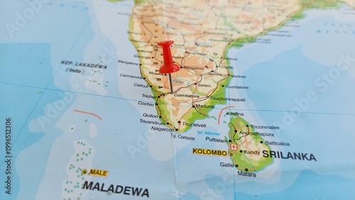 Tableau sur toile View of Coimbatore, also known as Kovai, is a metropolitan city in the Indian st