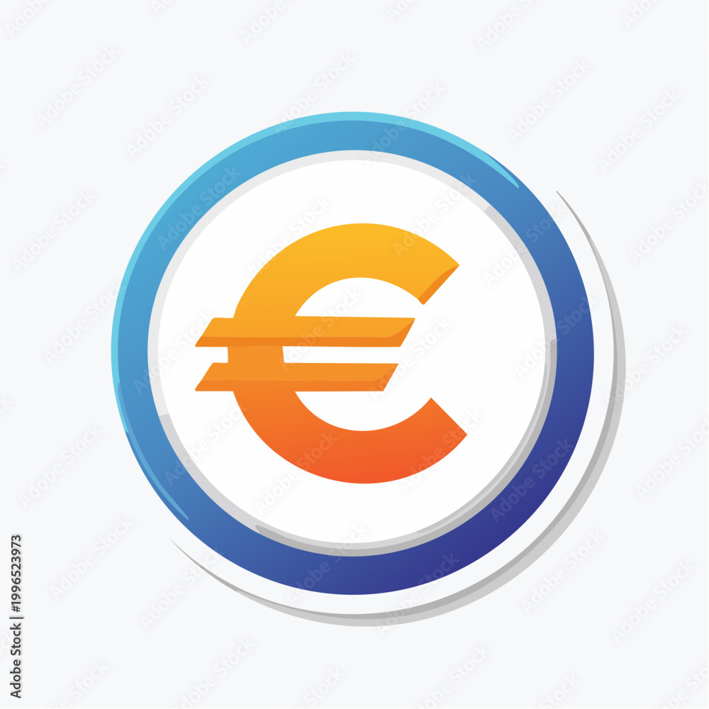 Obraz premium Euro Currency Symbol Icon