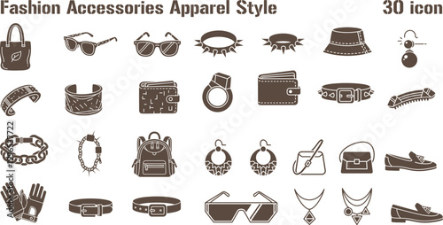Stylish collection of fashion accessories and apparel items suitable for personal style guides and online shops
