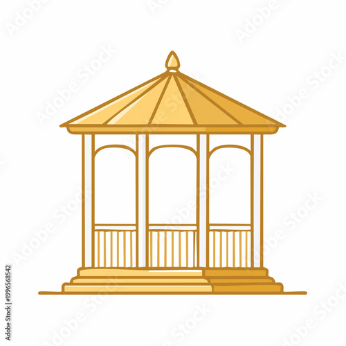 Golden Gazebo Icon