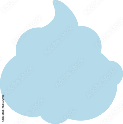 부드러움 휘핑 형태의 비누