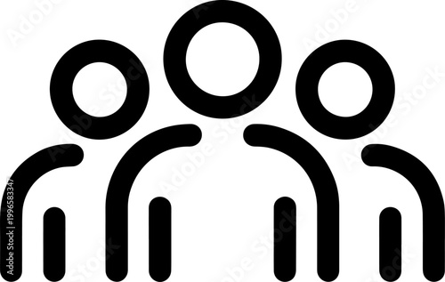 three people holding hands circle teamwork flat design vector illustration