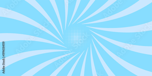 Blue Candy Cream Swirl Twisted Spiral Background