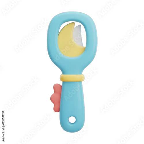 Colorful baby rattle toy