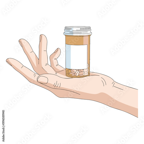 hand holding glass jar with golden coins savings flat design vector illustration