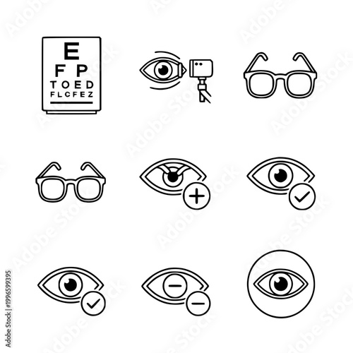 Eye Care Icons