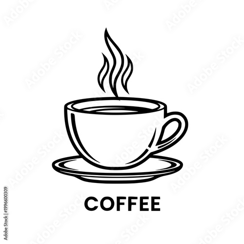 Hot Coffee Cup Icon