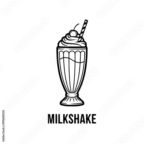 Milkshake illustration