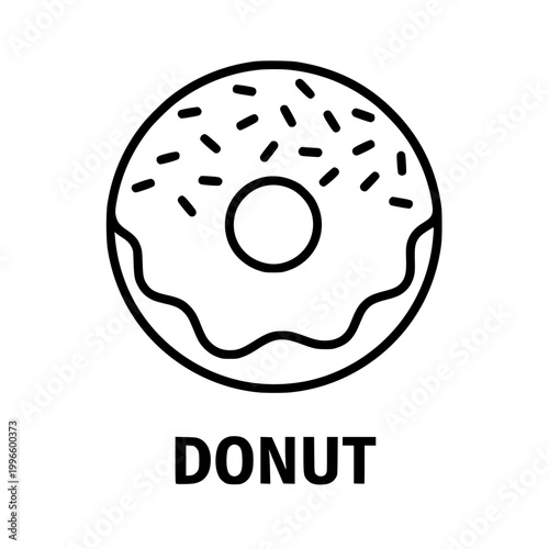 Simple Donut Icon