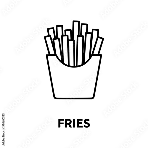 French Fries Icon