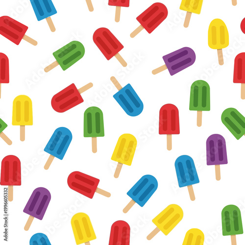 Colorful Popsicle Pattern