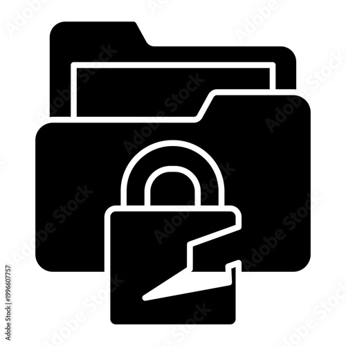 data breach Solid icon