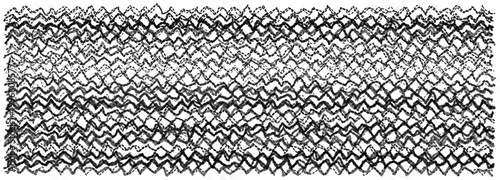 Hand Drawn Charcoal Zigzag Pattern for Neurodivergent Sensory Stimulation and Calming Background