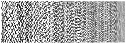 Abstract Sound Wave Frequency Gradient, Black and White Wavy Lines Texture Background