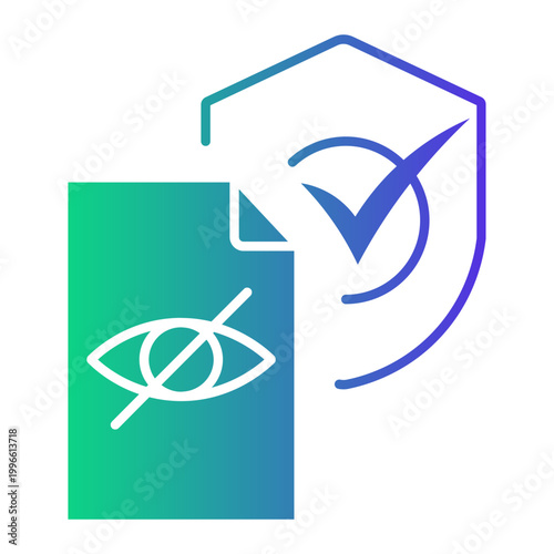 anonymity Gradient icon