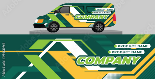 unique vinyl car wraps, minibus car livery template, custom car decal sticker,  van wrap design, car wrap for branding