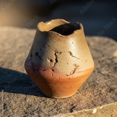 Rustic Clay Pot Texture