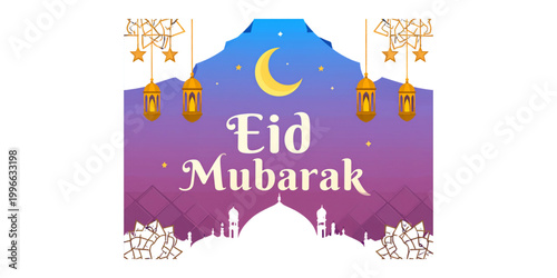 Colorful food market sign with fresh produce and baked goods Vector