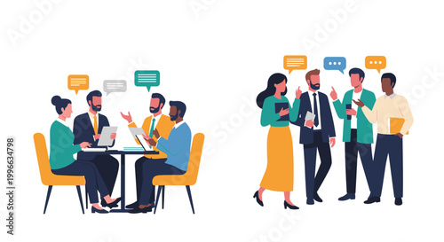 Shoppers browsing through clothes on racks and carrying shopping bags during a busy retail sale event at a store.