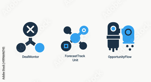 Error node detection data linkage automated process icons for technology and industry systems with machine learning artificial intelligence big data digital transformation problem solving