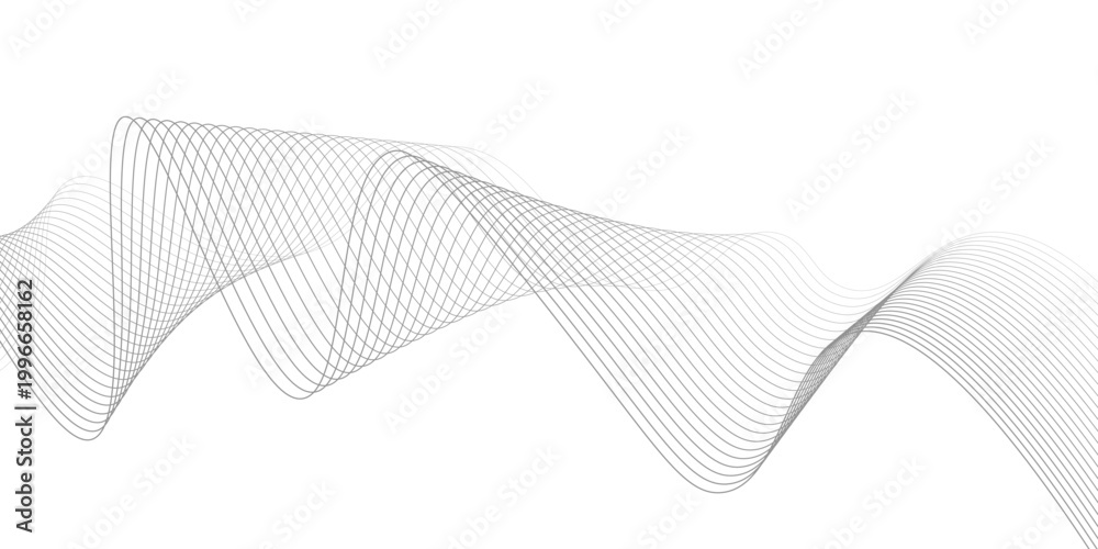 Fototapeta premium Design wave element for design. Digital frequency track equalizer. technology graphic