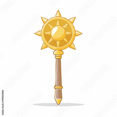 Golden Sun Mace