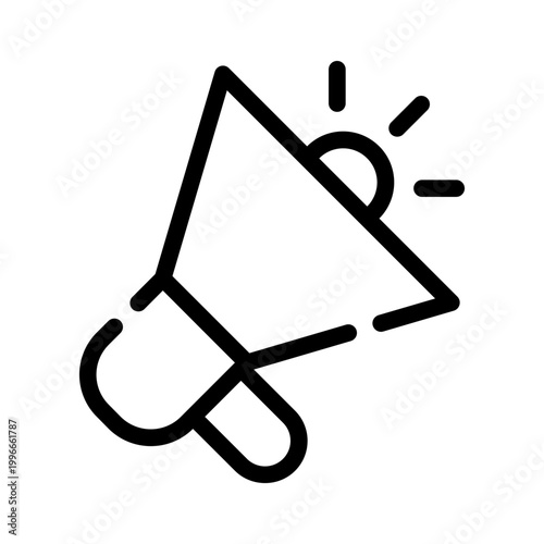 announcement line icon