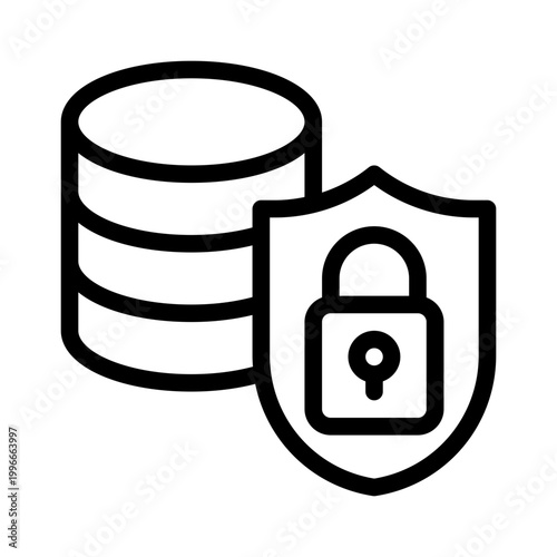 dataprotection line icon