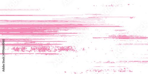 Foto Abstract horizontal pink distressed lines texture background with grungy scratchy stripes and speed motion effect vector illustration