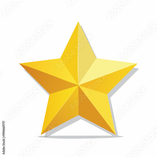 Golden Star Icon