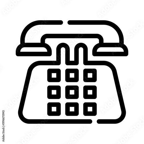 landline line icon