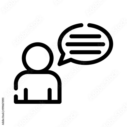 userchat line icon