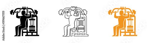 The pennsylvania state university nittany lion logo with weightlifter silhouette