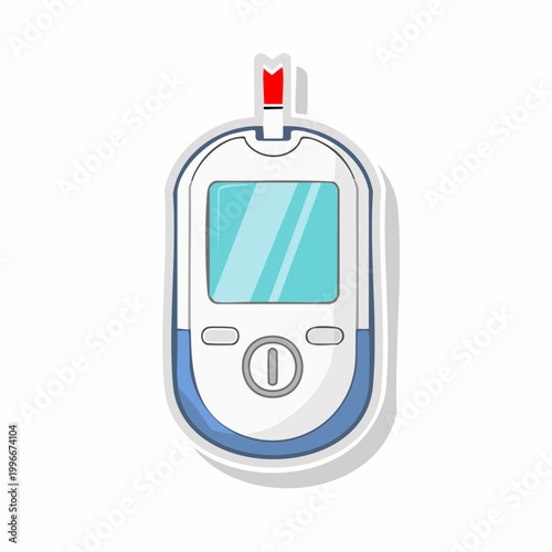 Blood Glucose Meter Icon