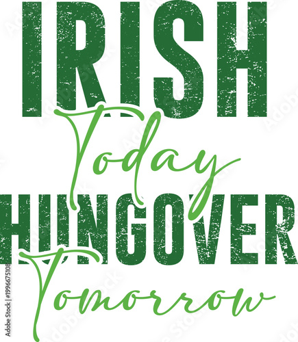 Irish hangover a st patrick's day reminder of tomorrow's consequences