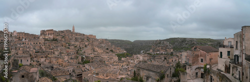 Matera,Italy - April 14, 2026: Rock houses in Matera, Italy