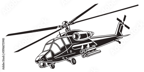 Photos Armed attack helicopter with landing gear rotary wing helicopter military aircra