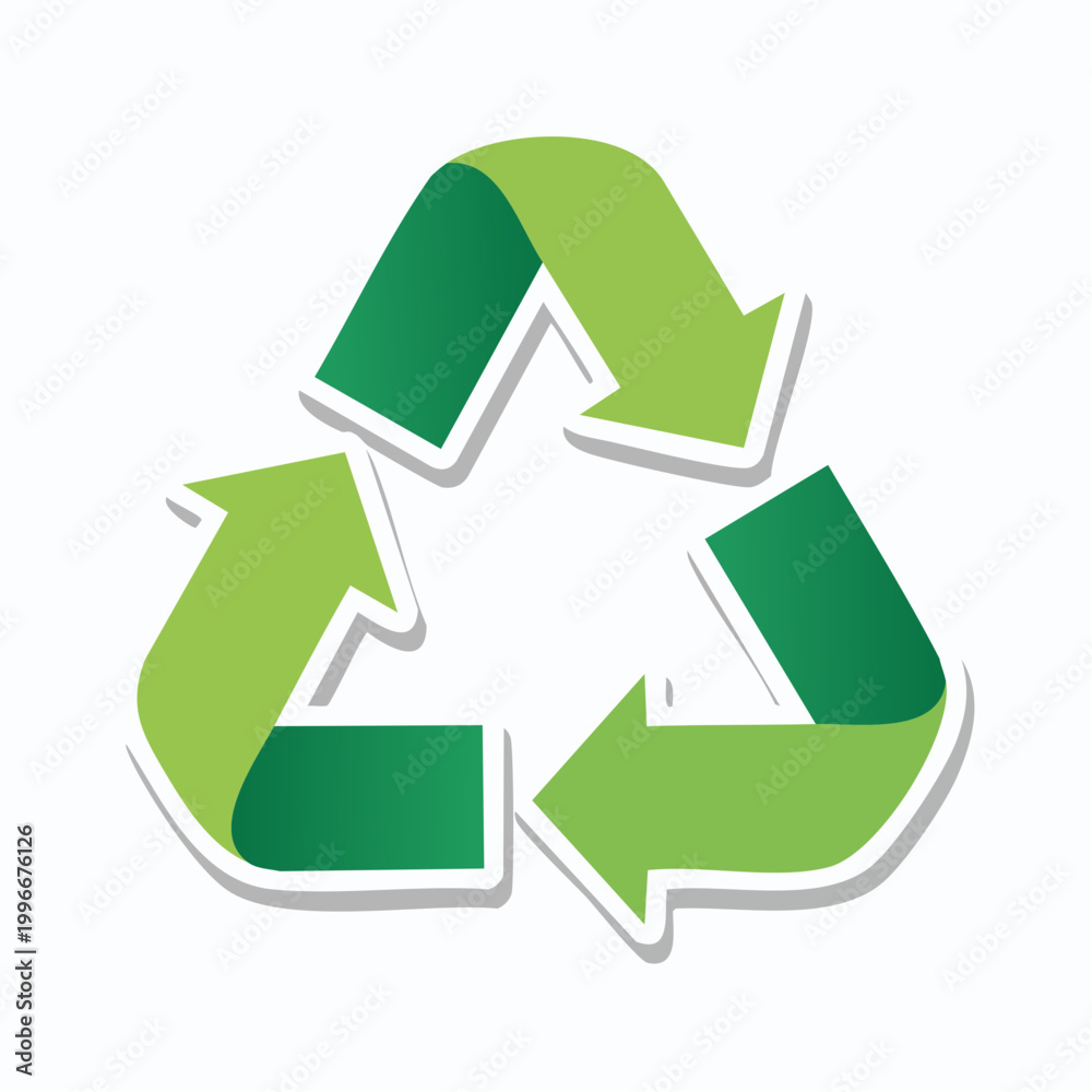 Obraz premium Recycling Symbol
