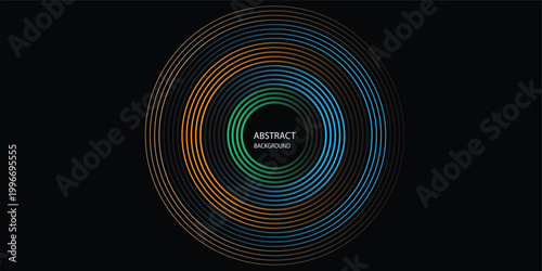 Vibrant abstract background colorful lines and shapes for modern designs