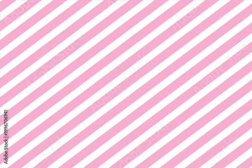 Pink stripes on white background. Striped diagonal pattern Vector illustration of Seamless background Christmas or winter theme Geometric pattern Background with slanted lines. eps 10