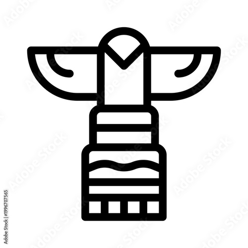 totem line icon