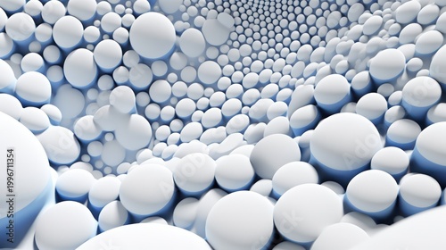Dive into a mesmerizing landscape of fluid geometry and clean, minimalist design.